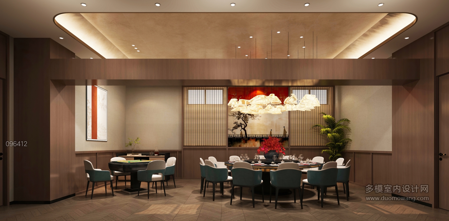 现代宴会厅包房