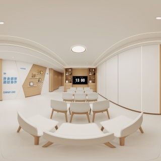 原木风一楼大厅