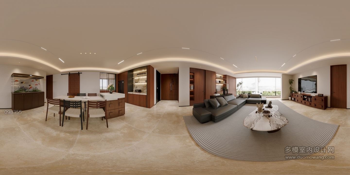 中古风客餐厅全景