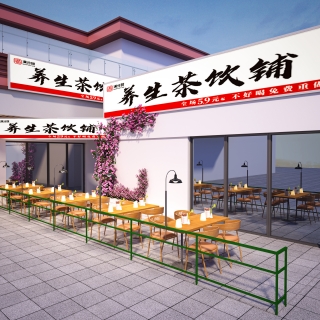 门头透视