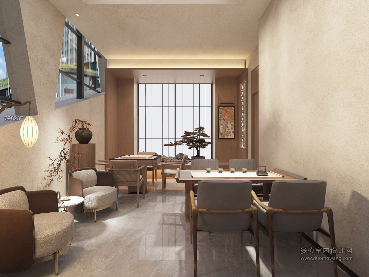 新中式大茶室单张_