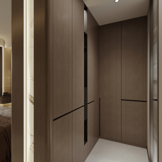 现代 主卧衣帽间 单张