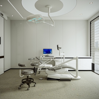 现代牙科诊所种植室