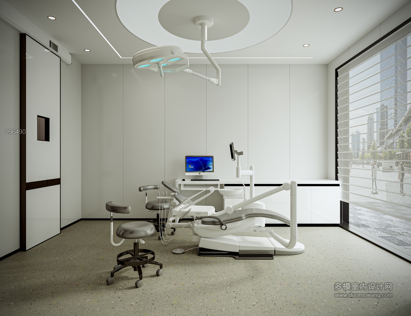 现代牙科诊所种植室