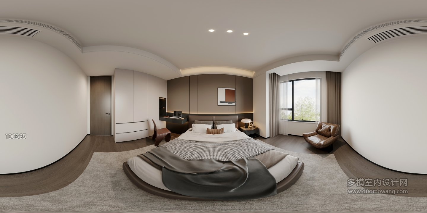 意式男孩房全景