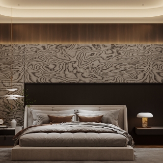 现代-主卧特写2