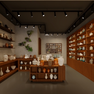 工业风花店特写3