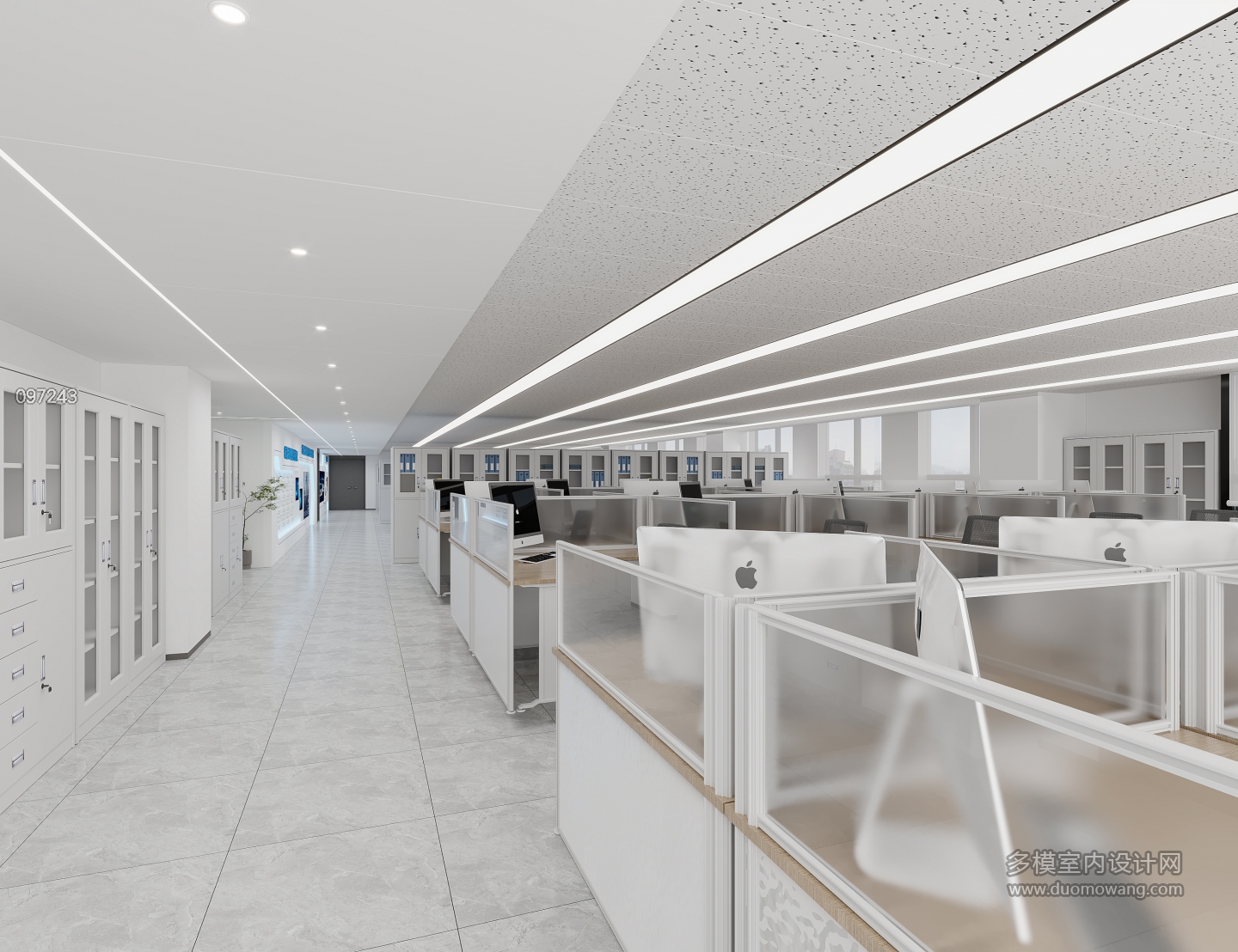 现代公共办公区