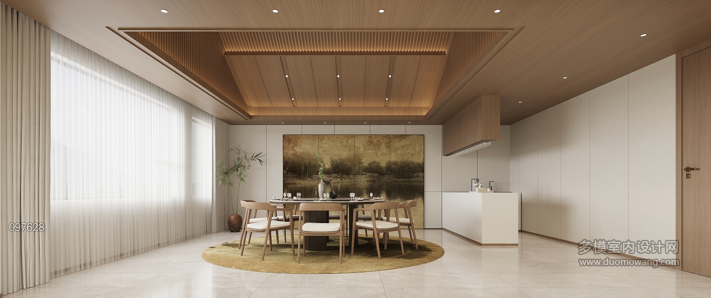 新中式8人间单张