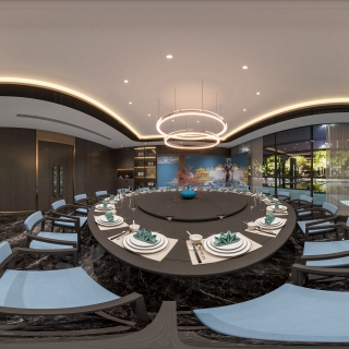 现代一楼大包间360