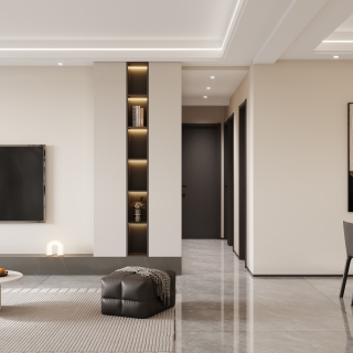 现代客餐厅特写B