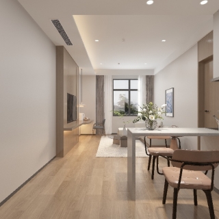 现代工装娱乐 餐饮 包房 健身 (4)