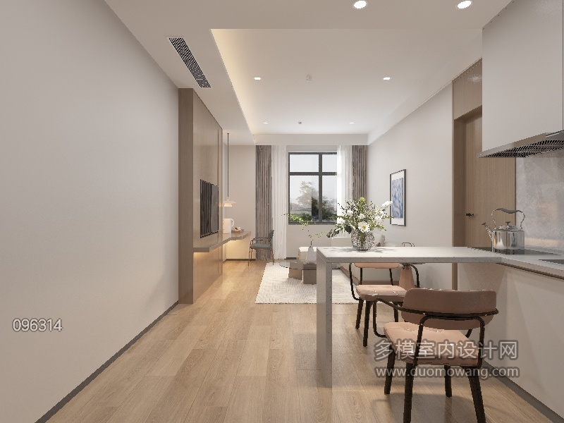 现代工装娱乐 餐饮 包房 健身 (4)