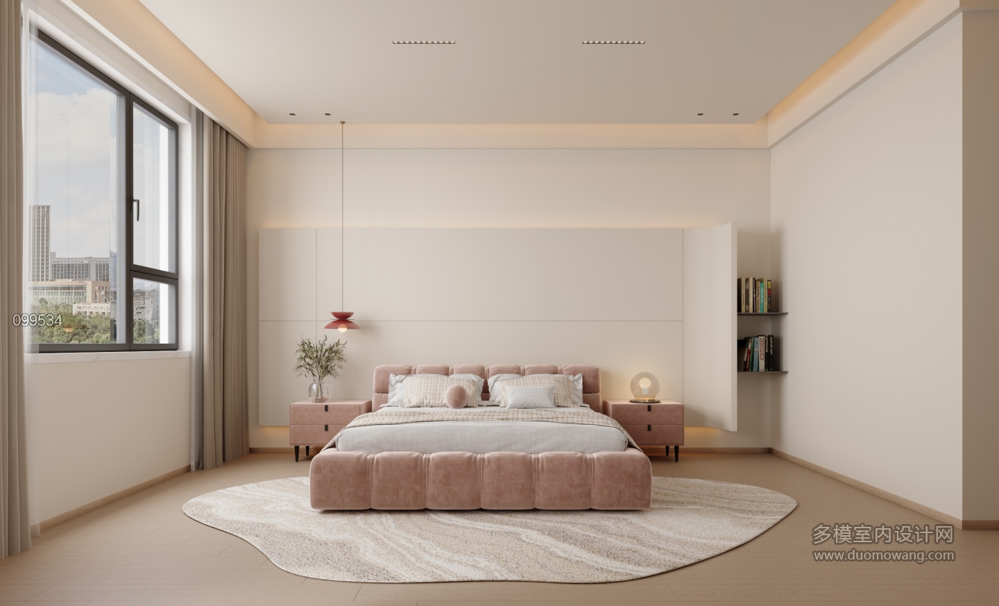 现代南次卧女儿房