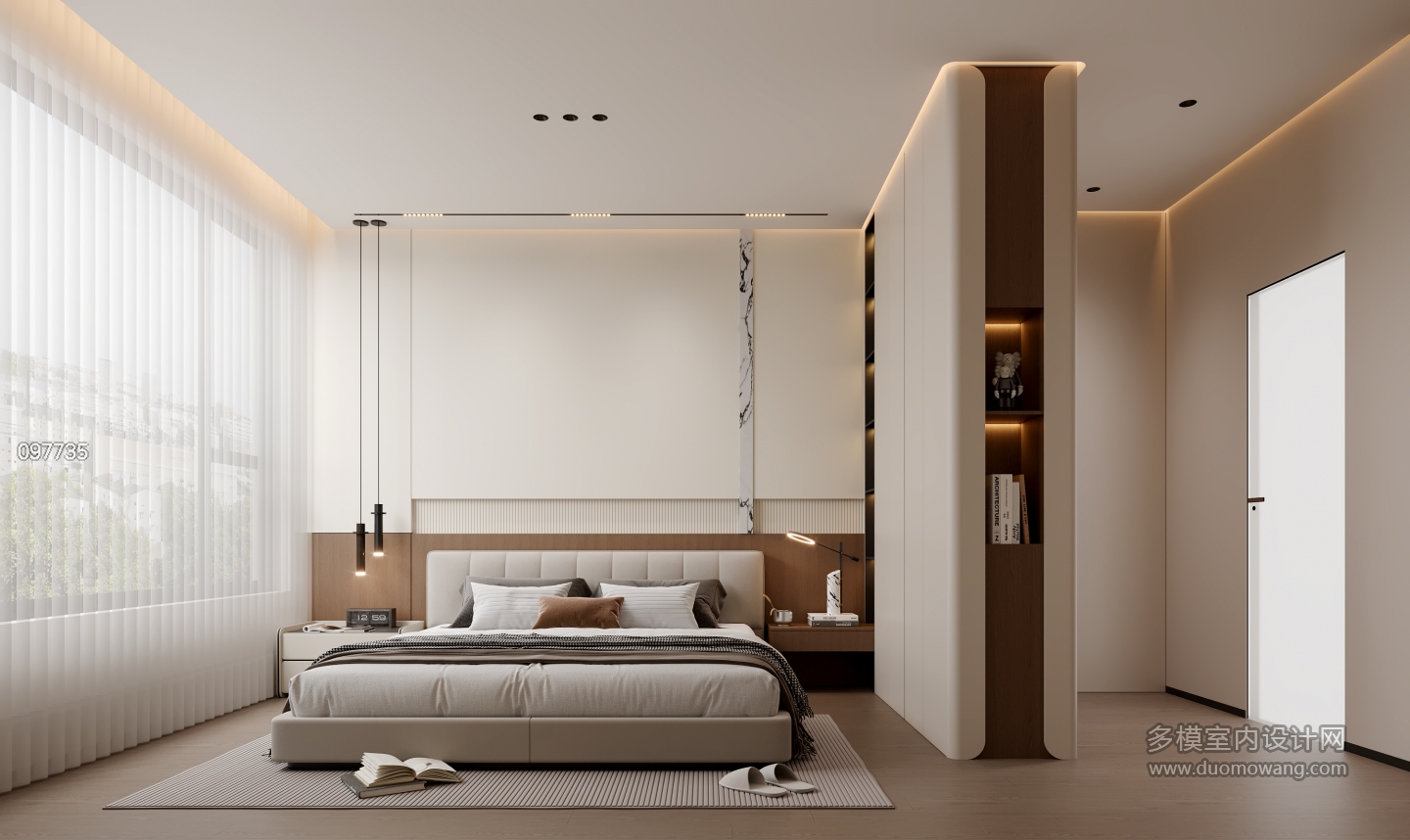 现代主卧