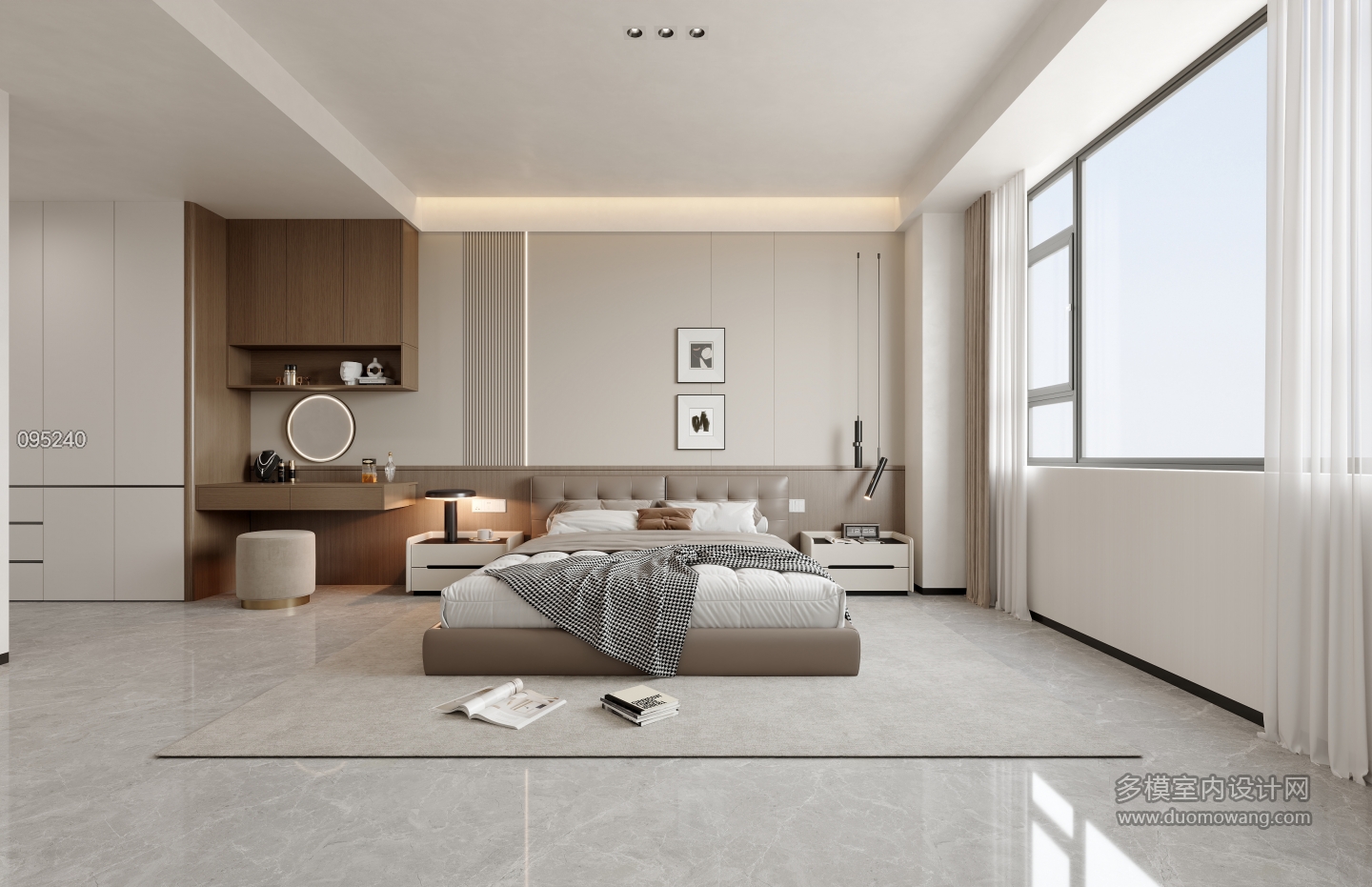 现代一号楼十层主卧