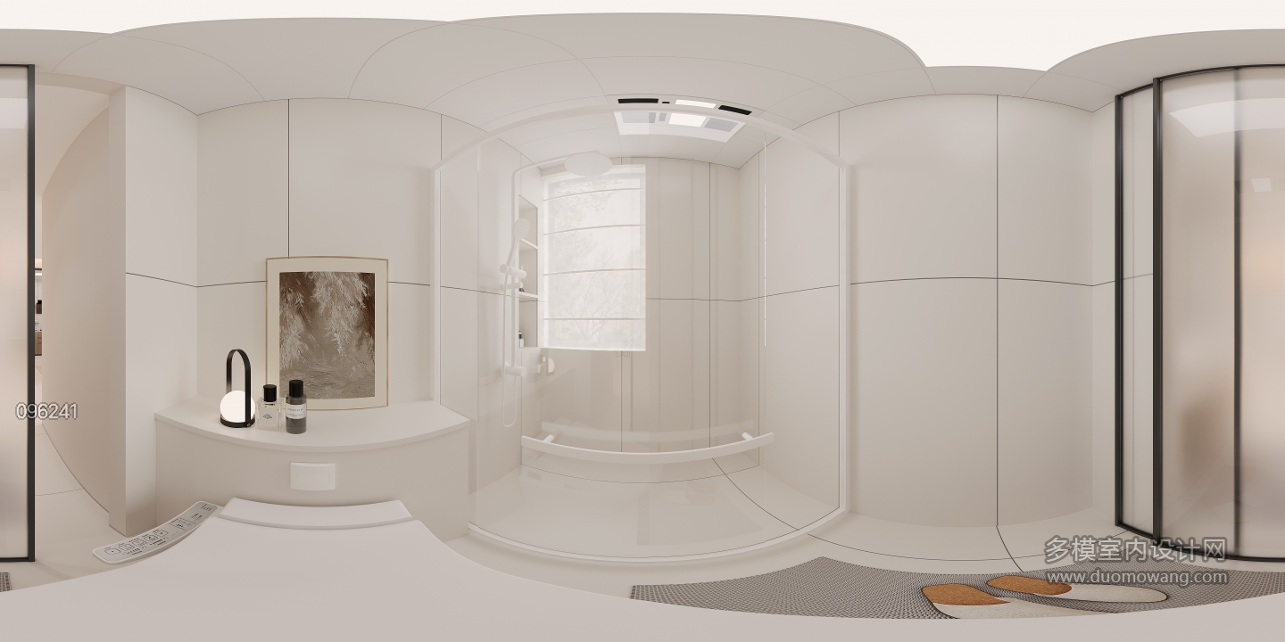 法式卫生间全景