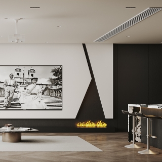 现代-客厅特写3