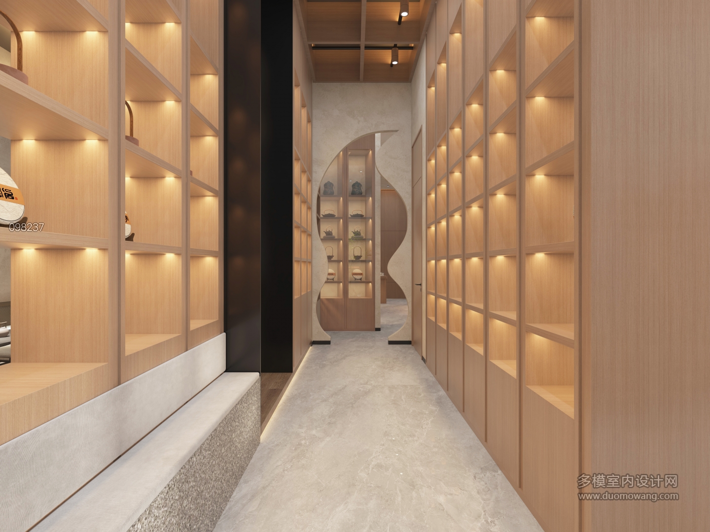 新中式大厅单张002