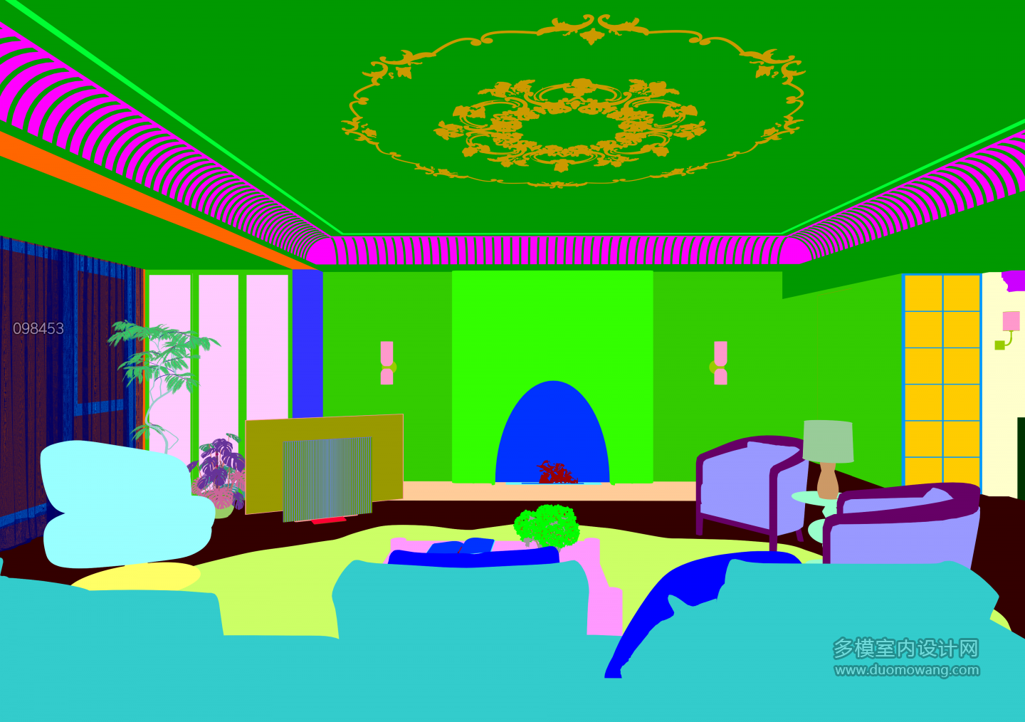 2场景 11_4_MaterialID