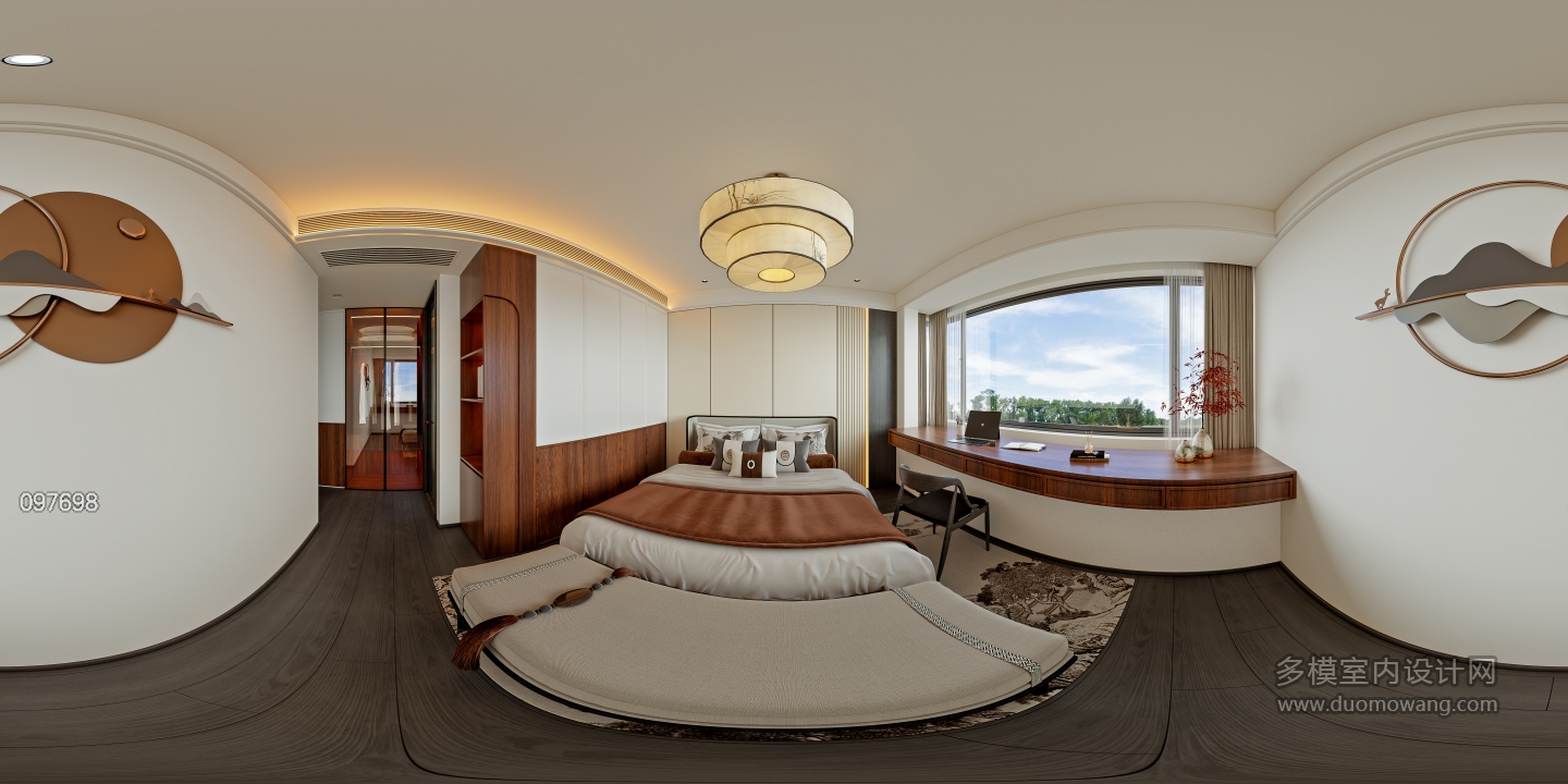 新中式改_主卧室 拷贝