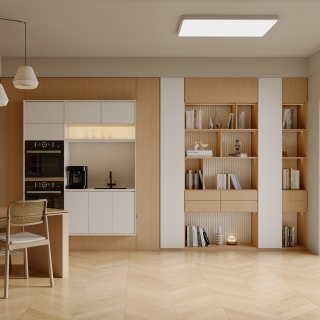 奶油风 柜子特写