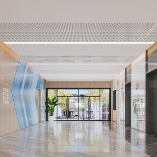 现代 一层 电梯间