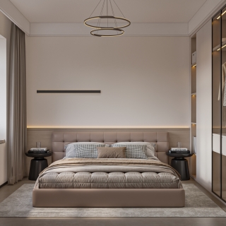 现代主卧室单张