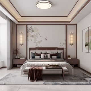 新中式主卧