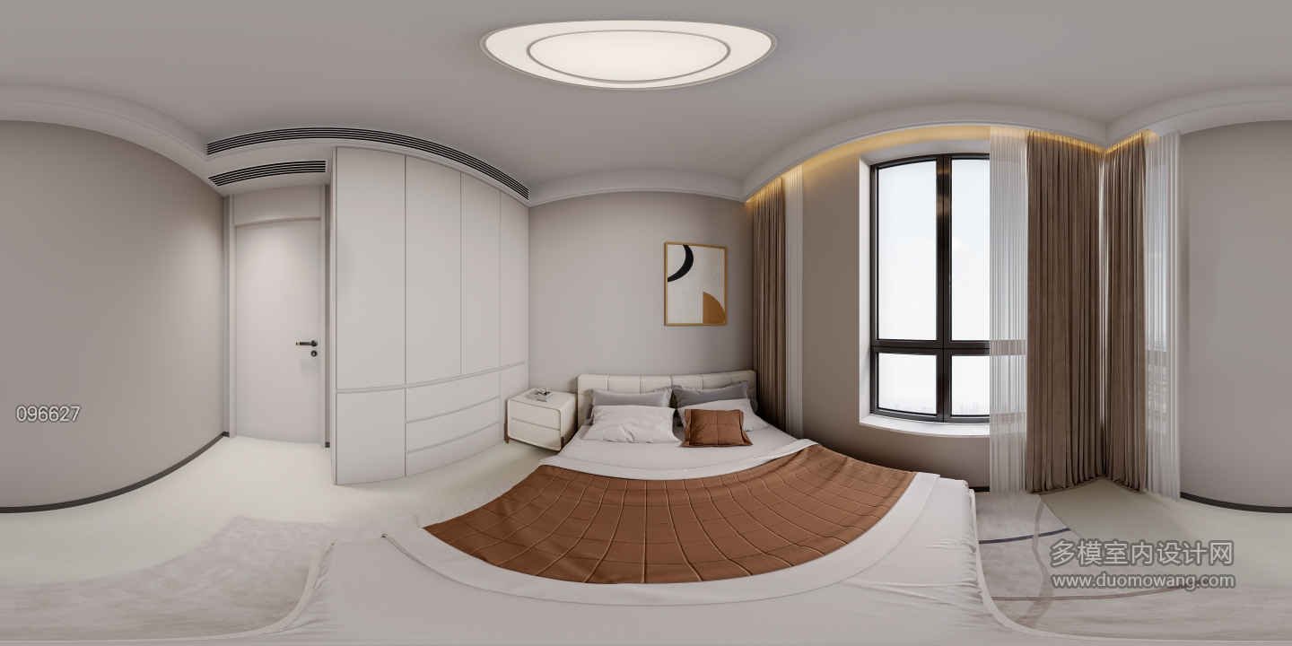 现代 次卧2全景