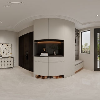 现代轻奢电梯间