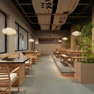 侘寂巴蜀串店全景3静态