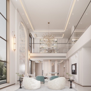 法式-客厅特写3