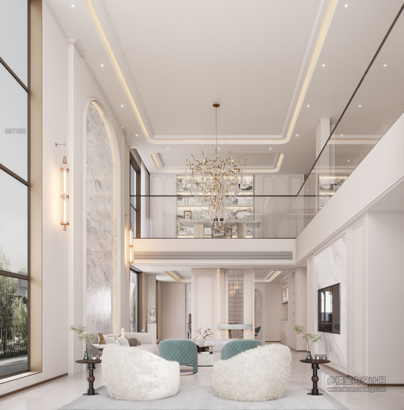 法式-客厅特写3