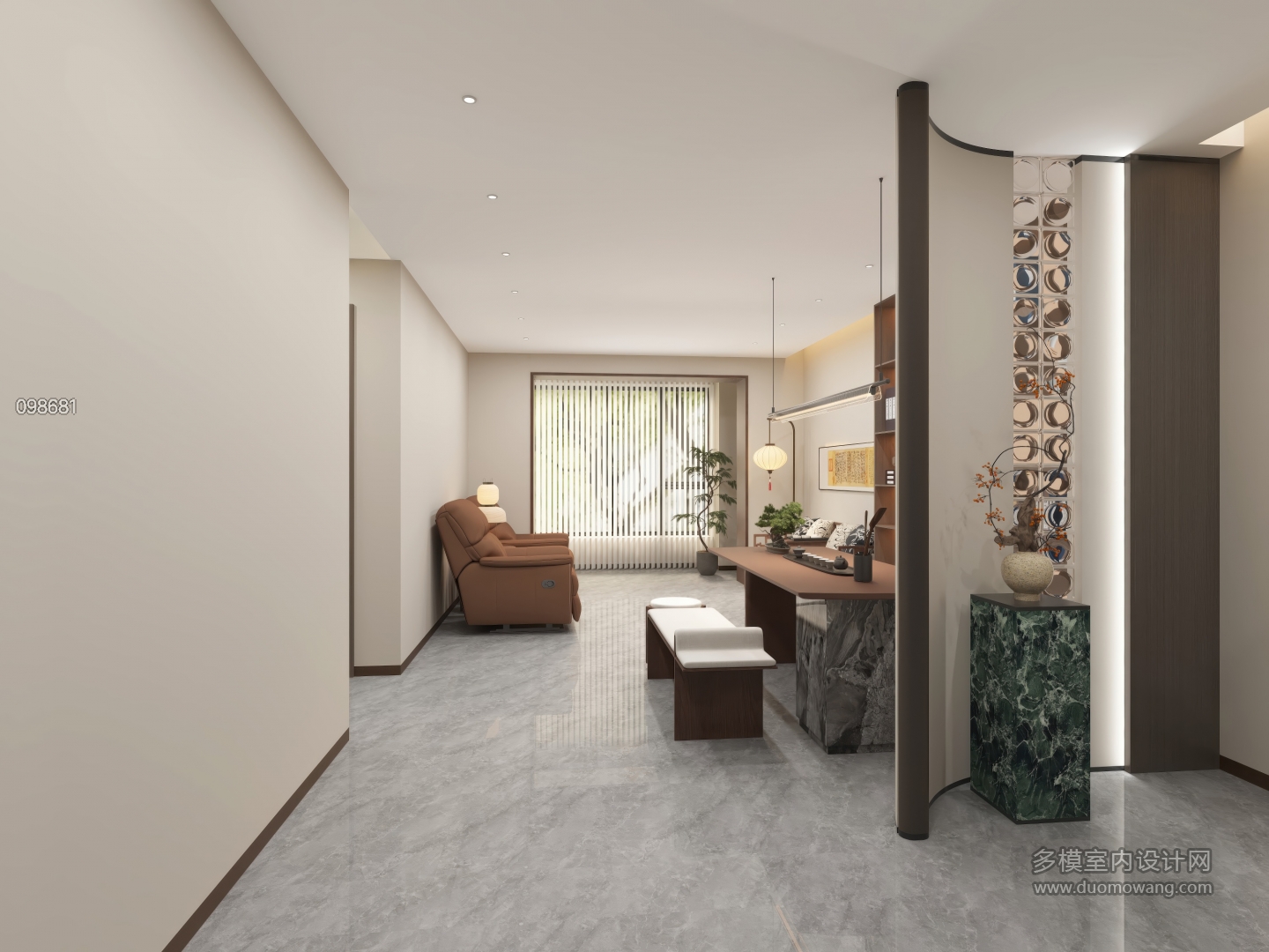 新中式门厅单张