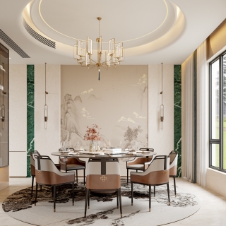 现代新中式餐厅2