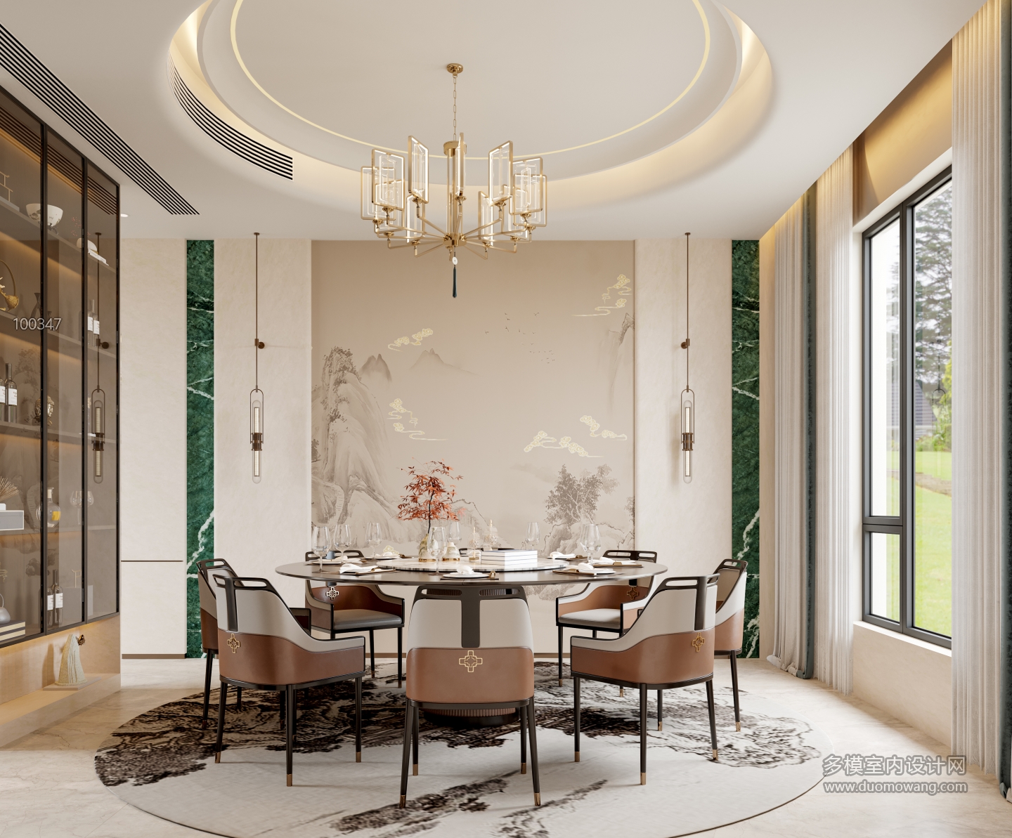 现代新中式餐厅2