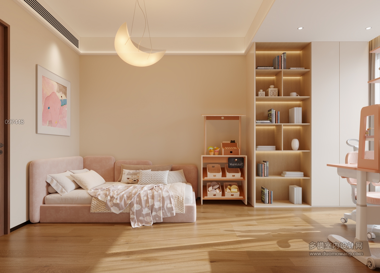 现代小孩房1