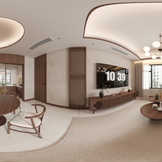 新中式客餐厅_CoronaCamera001