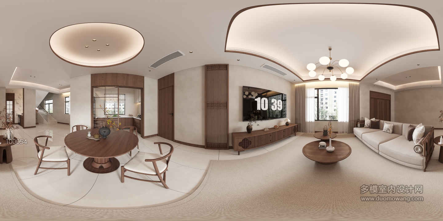 新中式客餐厅_CoronaCamera001