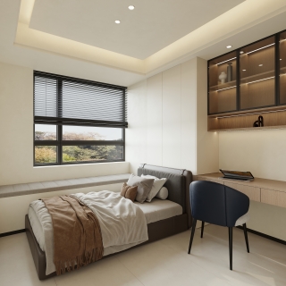 现代 男孩房 单张