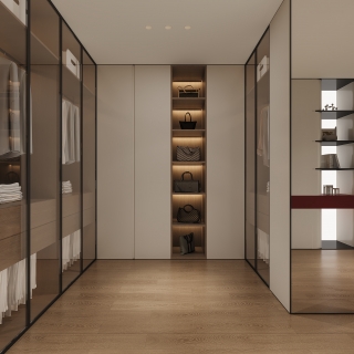 一楼主卧衣帽间