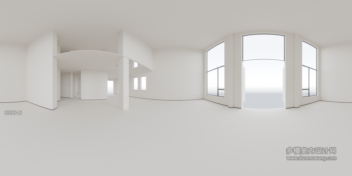 黑白灰墙体客厅茶室全景小图