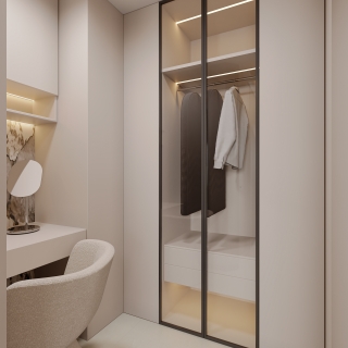 现代 衣帽间静态