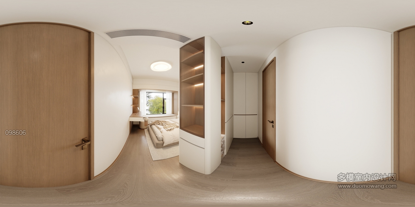 现代主卧衣帽间