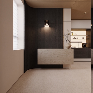 现代一层玄关特写