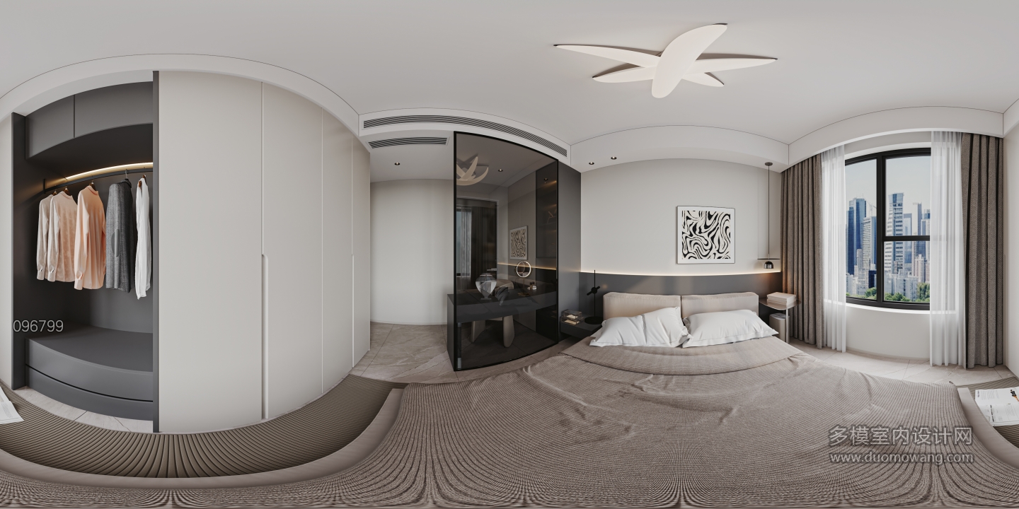现代主卧