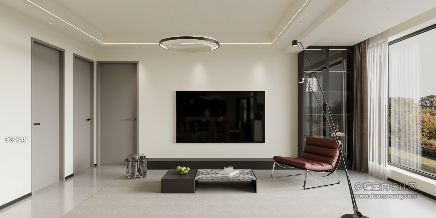 现代 客餐厅 单张1