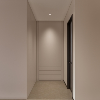 现代衣帽区单张