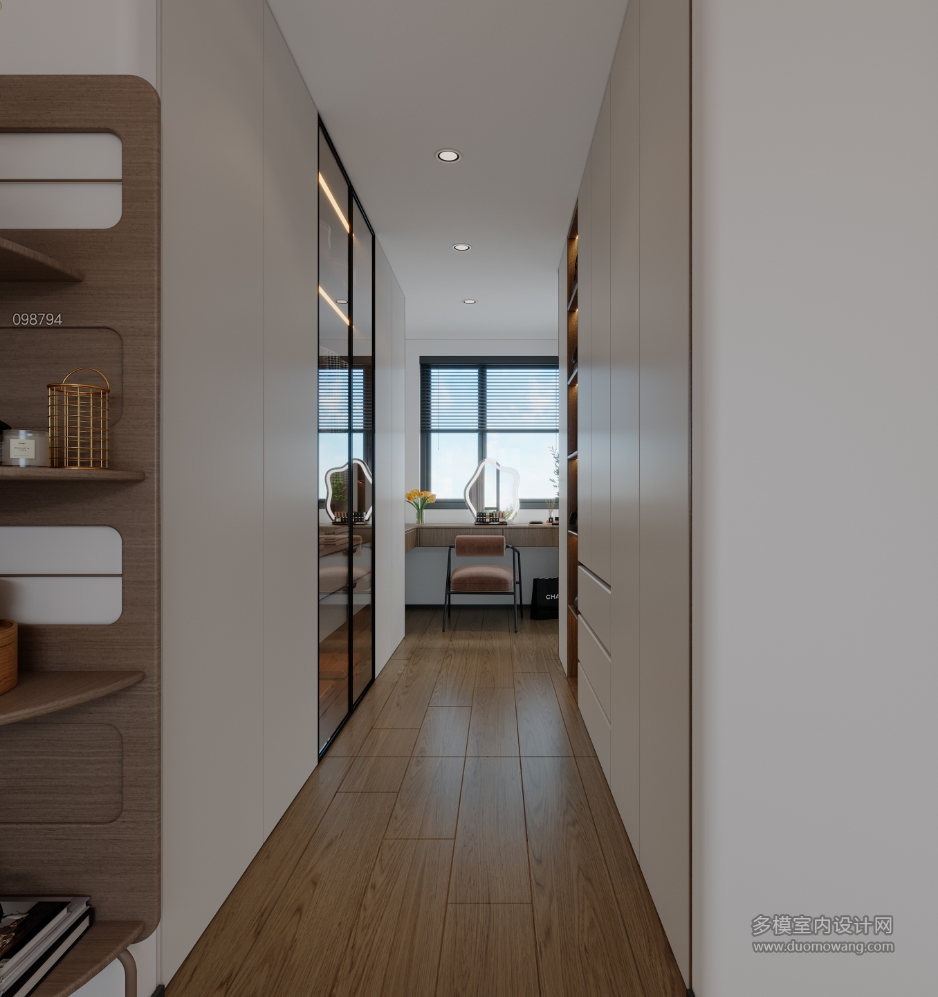 现代三楼卧室特写2